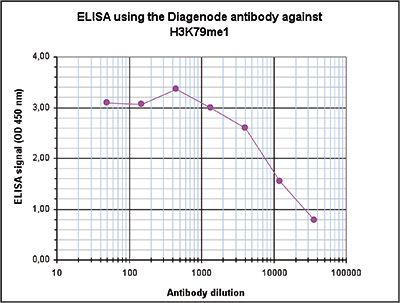 H3K79me1 Antibody ELISA validation