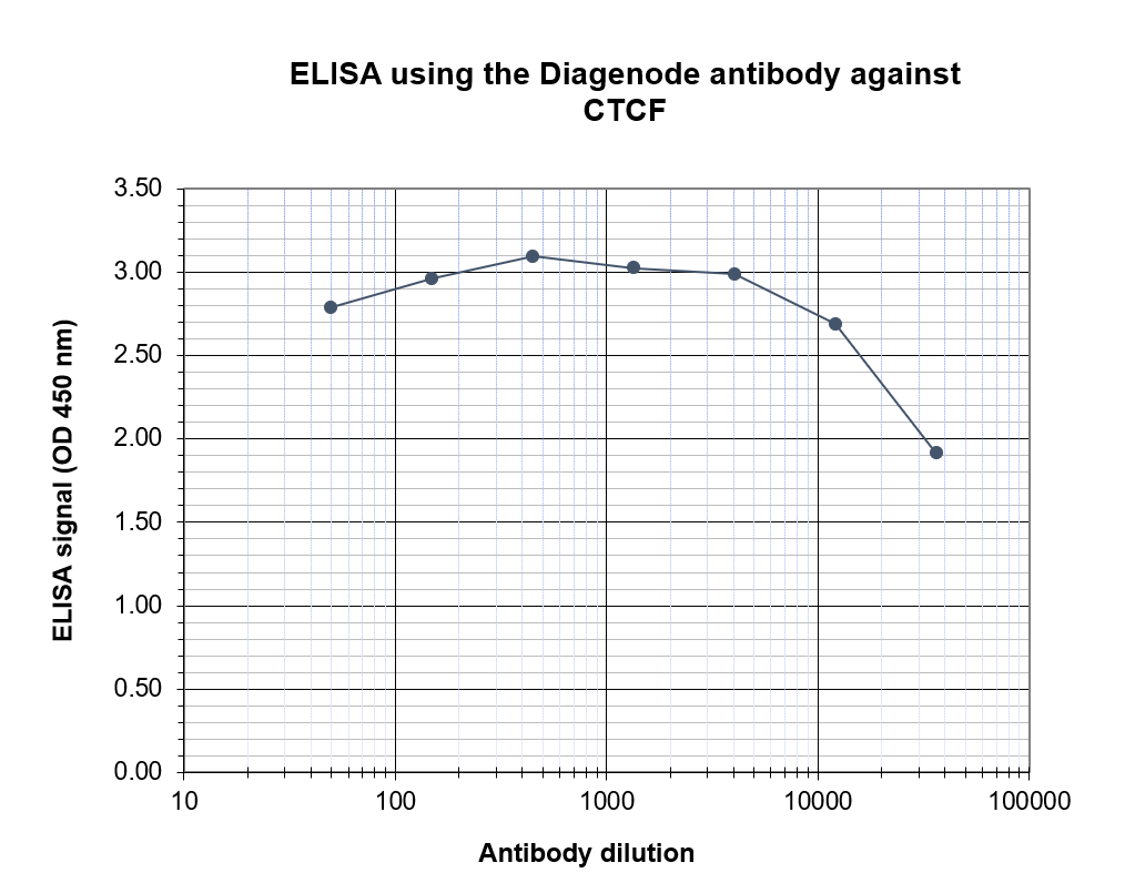 CTCF Antibody ELISA validation