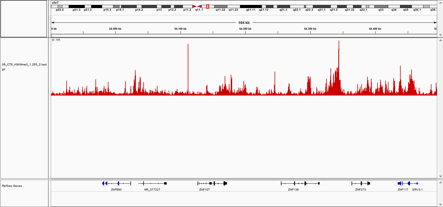 pA-Tn5 Transposase loaded  H3K9me3 Validation