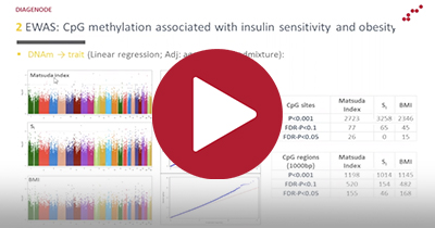 Webinar series: Adipose Tissue DNA Methylation and Epigenetic Regulator Mechanisms of Insulin Resistance and Obesity