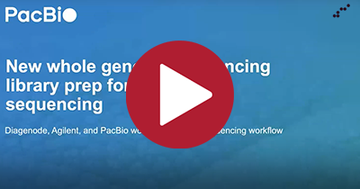 Workshop: New whole genome sequencing library prep for PacBio HiFi sequencing